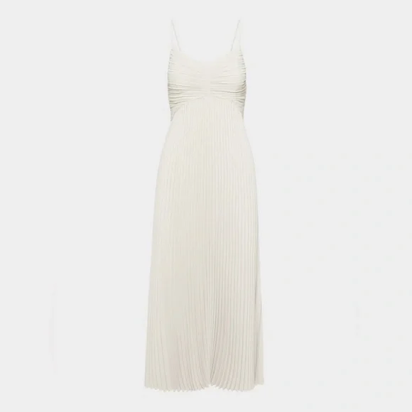 NWT - Aritzia Babaton Celebrate Dress - Matte Pearl - Size 6 - Picture 7 of 11